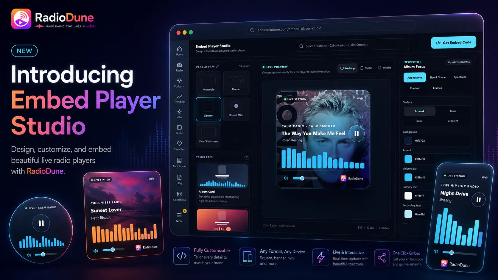 Introducing Embed Player Studio